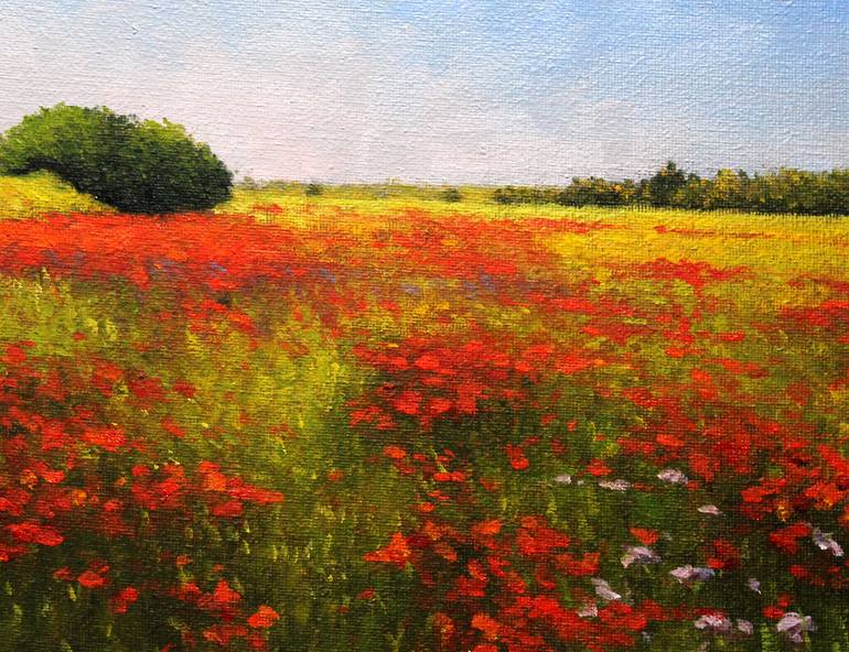 Original Realism Landscape Painting by Vicent Penya-Roja