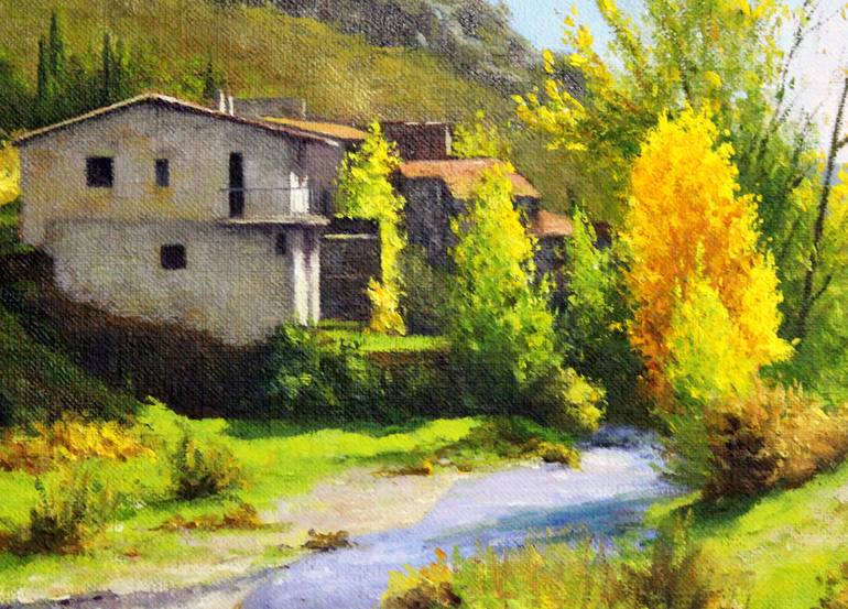 Original Realism Landscape Painting by Vicent Penya-Roja