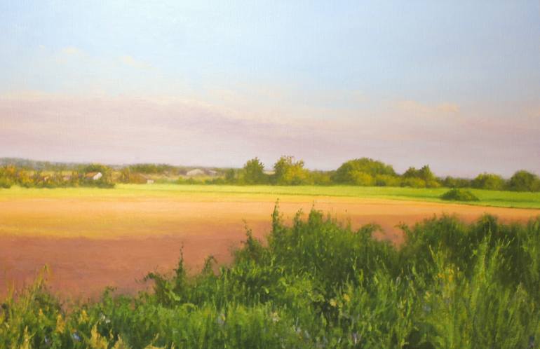 Original Realism Landscape Painting by Vicent Penya-Roja