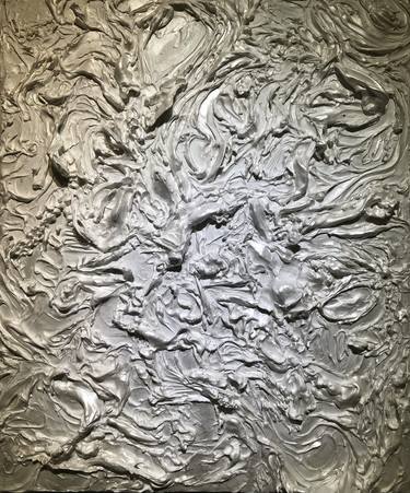 Original 3d Sculpture Abstract Painting by JP Pemapsorn