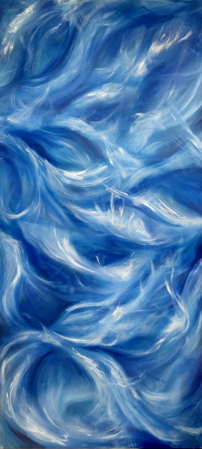 Original Abstract Expressionism Abstract Painting by Jp Pemapsorn