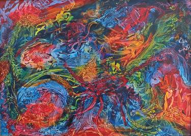 Print of Abstract Paintings by JP Pemapsorn