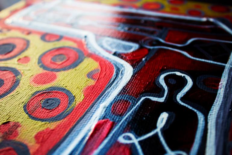 Original Fine Art Abstract Painting by Boris Gavryljuk