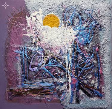 Original Fine Art Abstract Painting by Boris Gavryljuk