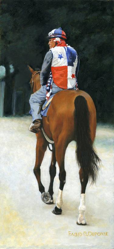 Original Fine Art Horse Paintings by FABIO DEPONTE