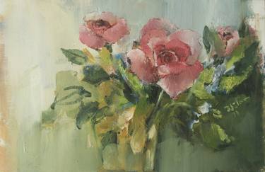 Original Floral Paintings by Iulia Salceanu