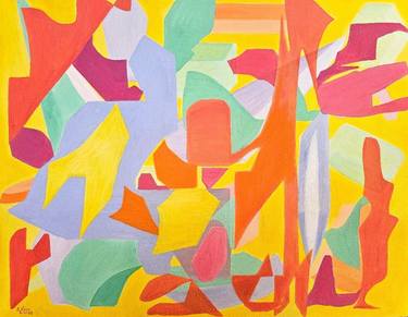 Original Abstract Paintings by Elissa Dorfman