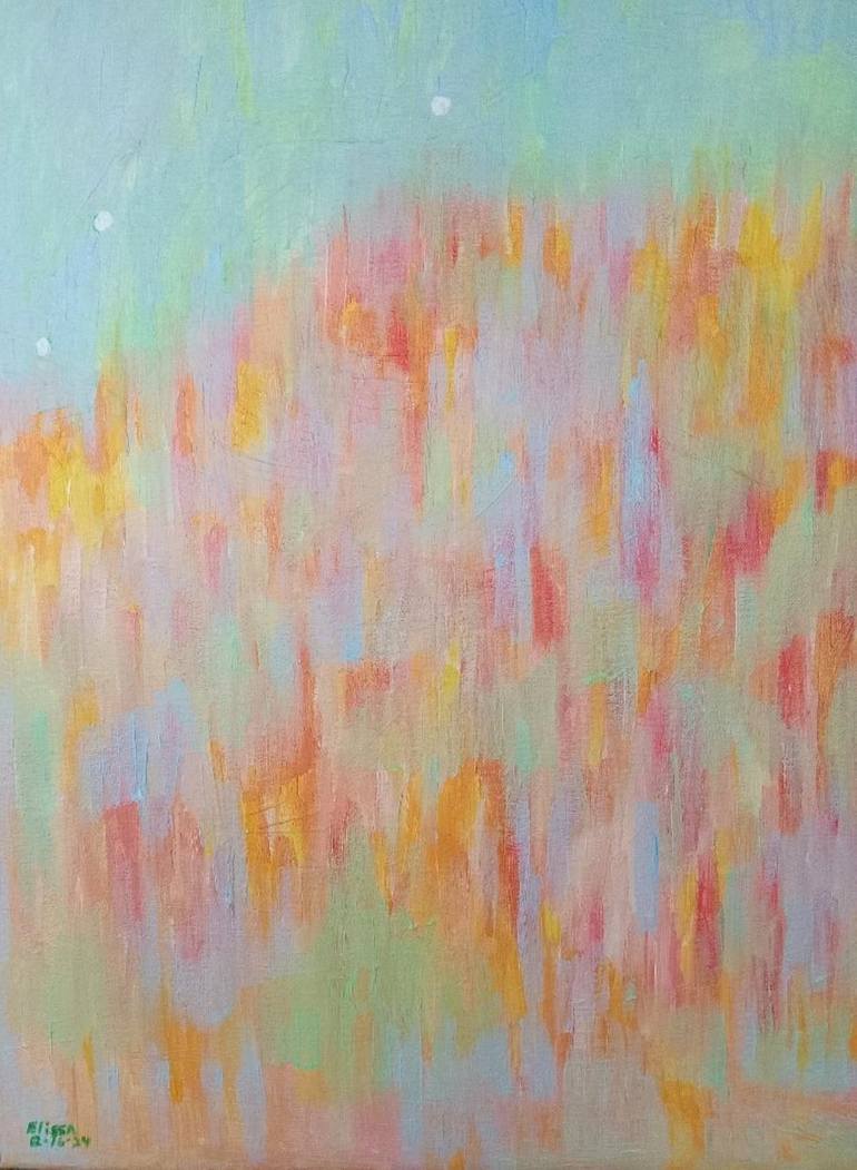 Original Contemporary Abstract Painting by Elissa Dorfman