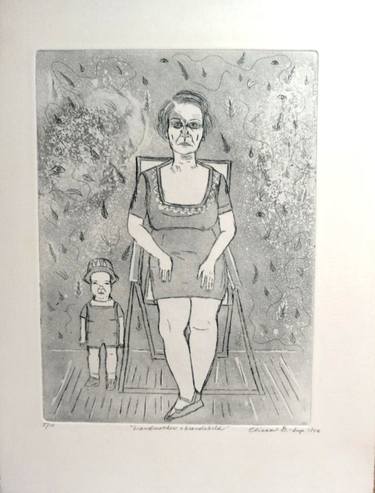 Original Contemporary Family Printmaking by Elissa Dorfman