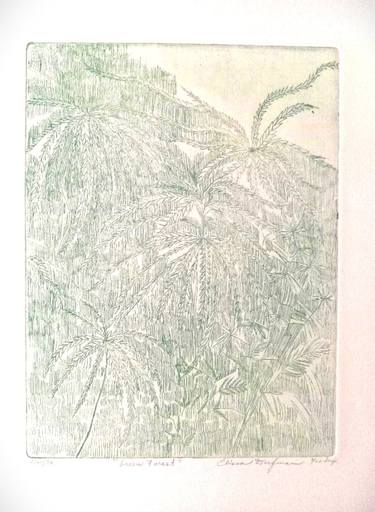 Original Contemporary Landscape Printmaking by Elissa Dorfman