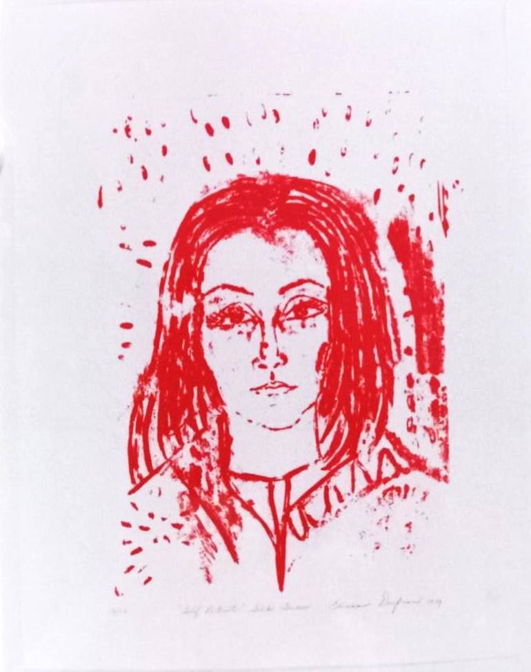 Original Contemporary People Printmaking by Elissa Dorfman