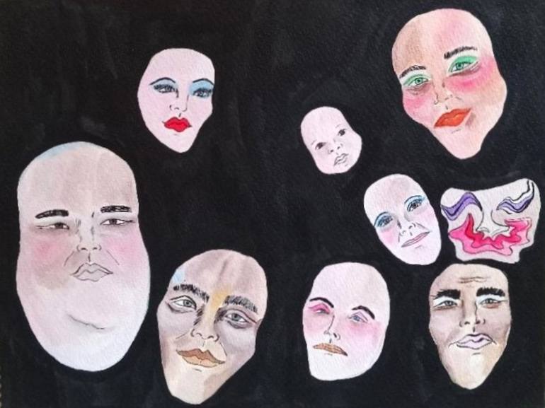 1974 paintings | Saatchi Art