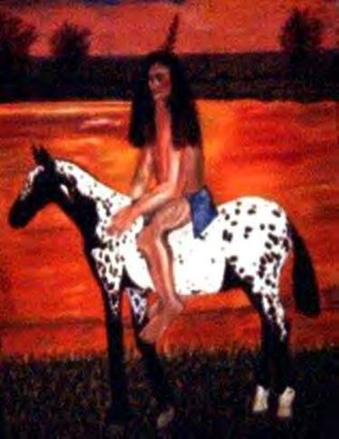 Original Horse Paintings by Elissa Dorfman