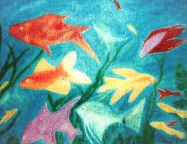 Original Fine Art Fish Paintings by Elissa Dorfman