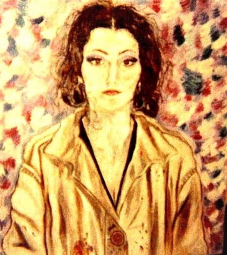 Original Portrait Painting by Elissa Dorfman