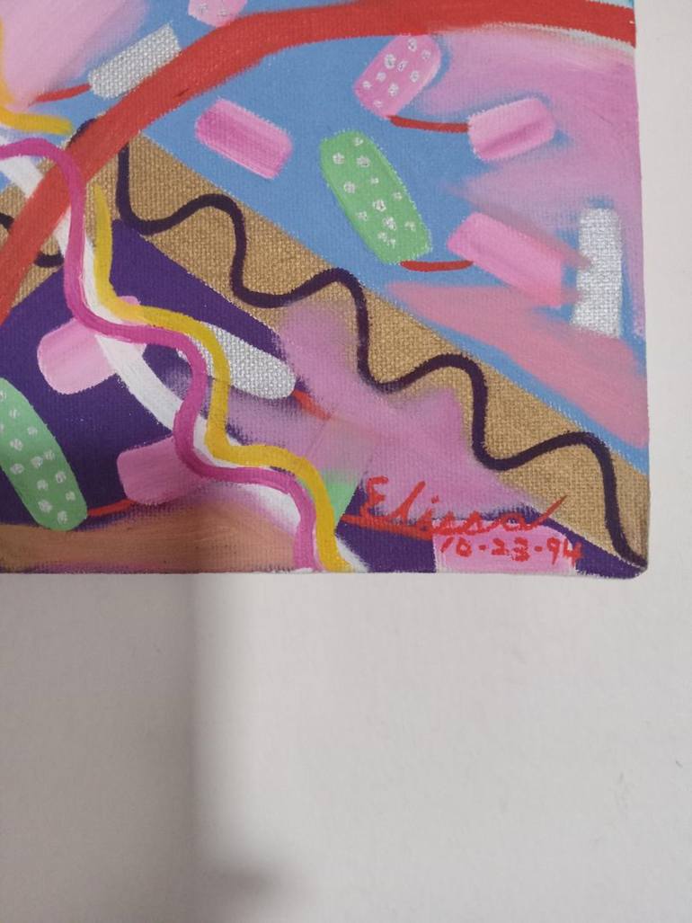 Original Modern Abstract Painting by Elissa Dorfman