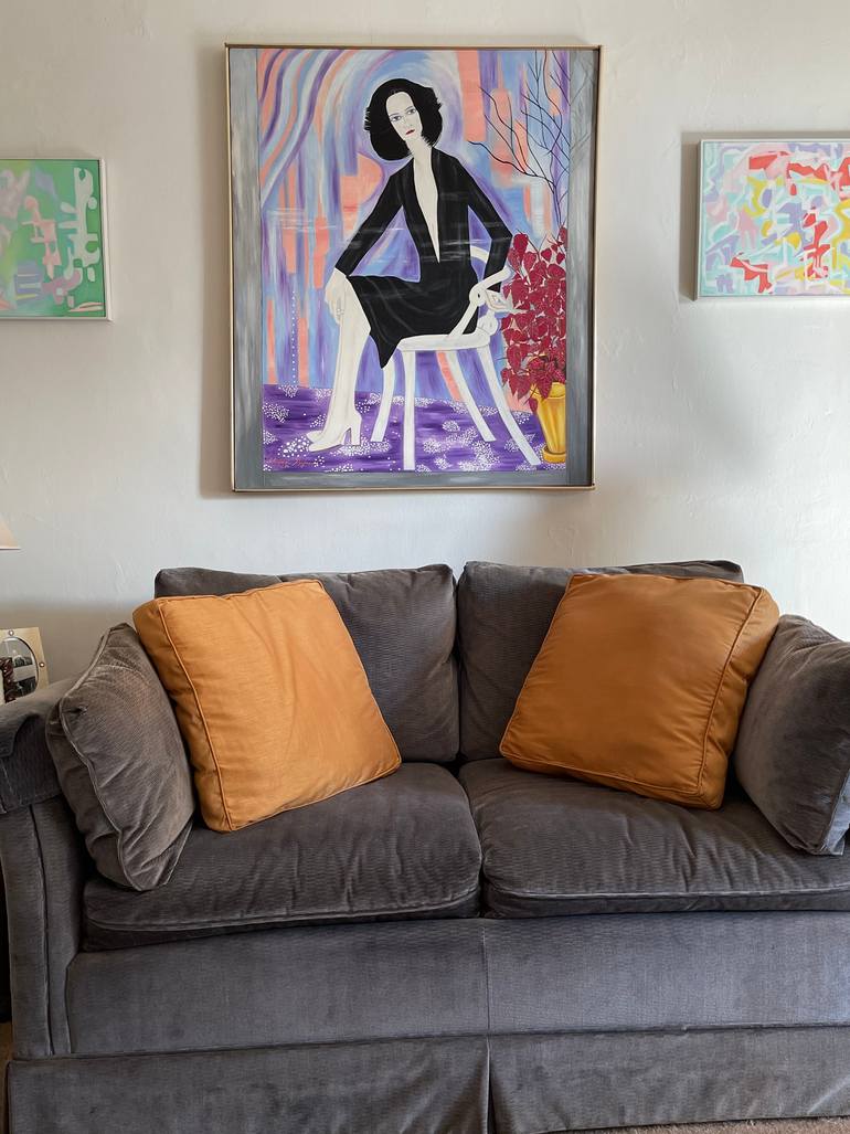 Original Contemporary Women Painting by Elissa Dorfman