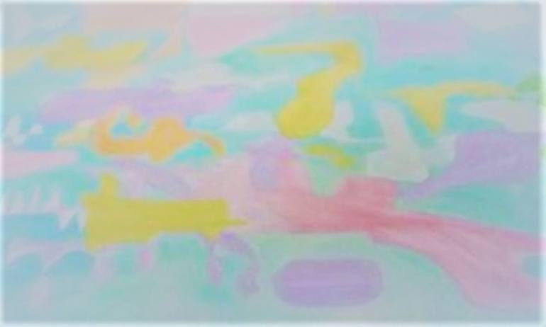 Original Modernism Abstract Painting by Elissa Dorfman