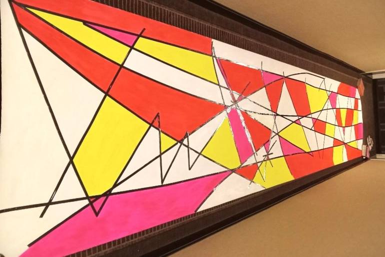 Original Abstract Painting by Elissa Dorfman