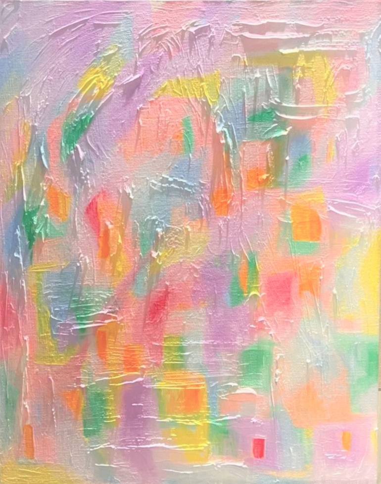 Original Abstract Painting by Elissa Dorfman