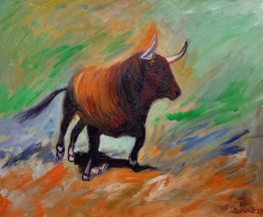Print of Figurative Animal Paintings by zohaib ahmed
