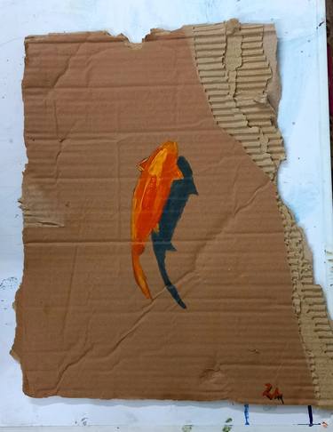 Print of Conceptual Fish Paintings by zohaib ahmed