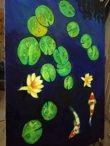 Original Fish Paintings by zohaib ahmed