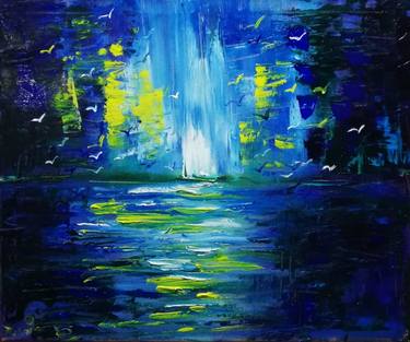 Original Abstract Landscape Paintings by zohaib ahmed