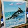 its a continuation of my seascape series , this painting is quite close to my heart, i love to watch it in my gallery :)