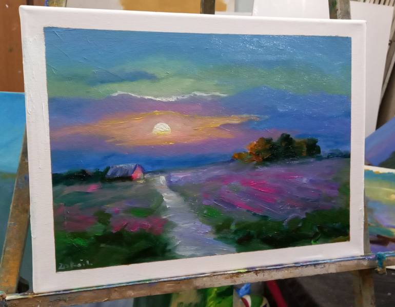 Original Landscape Painting by zohaib ahmed