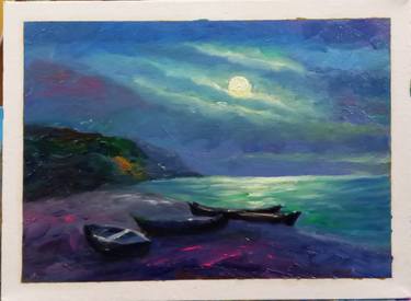 Print of Abstract Landscape Paintings by zohaib ahmed