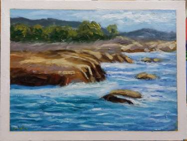 Original Fine Art Seascape Paintings by zohaib ahmed