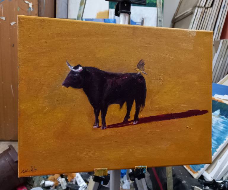 Original Conceptual Animal Painting by zohaib ahmed