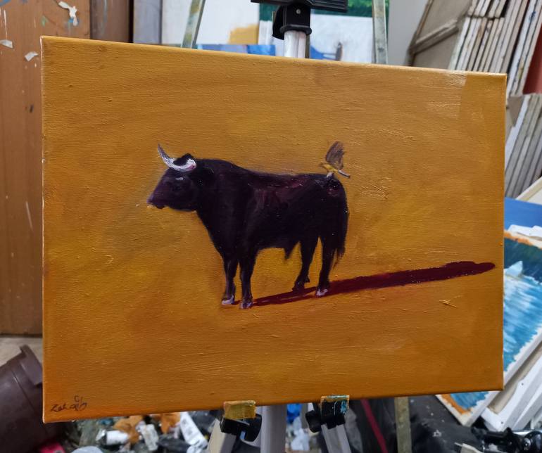 Original Animal Painting by zohaib ahmed