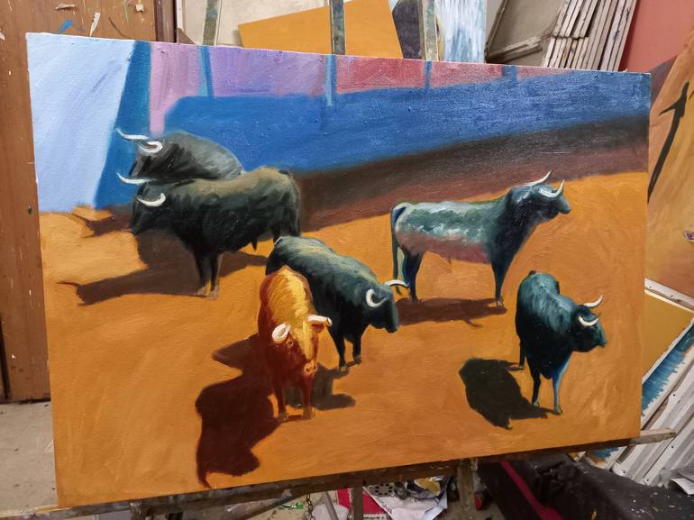Original Conceptual Animal Painting by zohaib ahmed