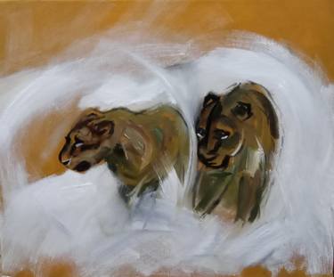 Original Animal Paintings by zohaib ahmed