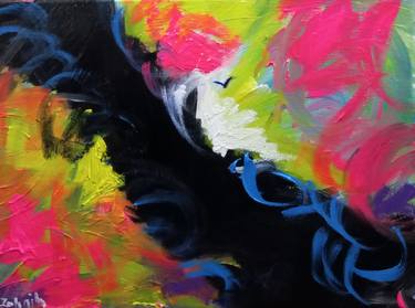Original Abstract Expressionism Abstract Paintings by zohaib ahmed