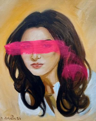Original Abstract Portrait Paintings by zohaib ahmed