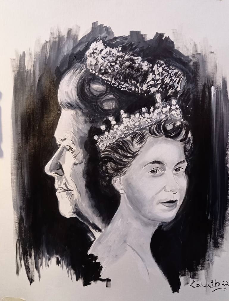 Print of Portraiture Portrait Paintings by Zohaib Ahmed