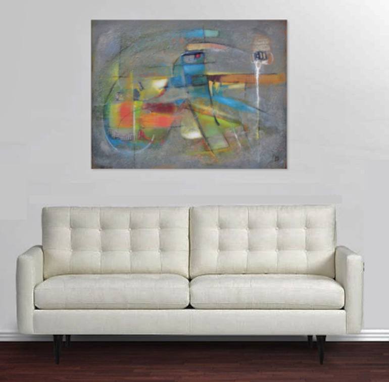 Original Abstract Music Painting by X HARKRADER