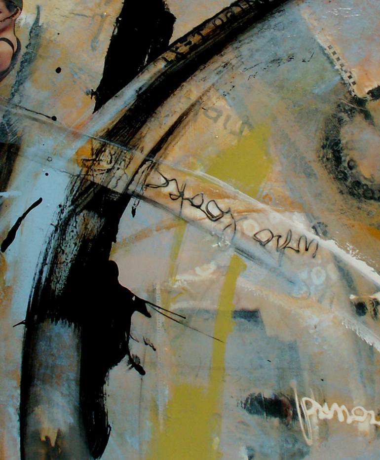 Original Abstract Expressionism Abstract Painting by X Harkrader