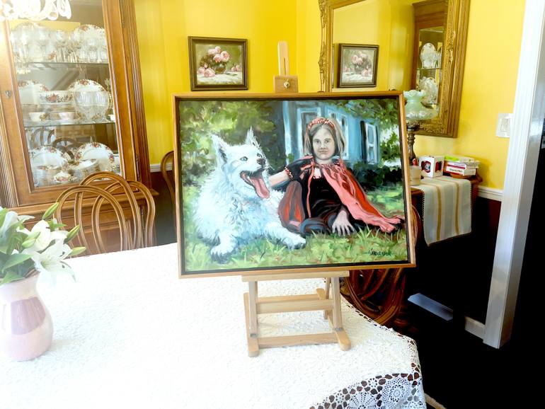 Original Figurative People Painting by X Harkrader