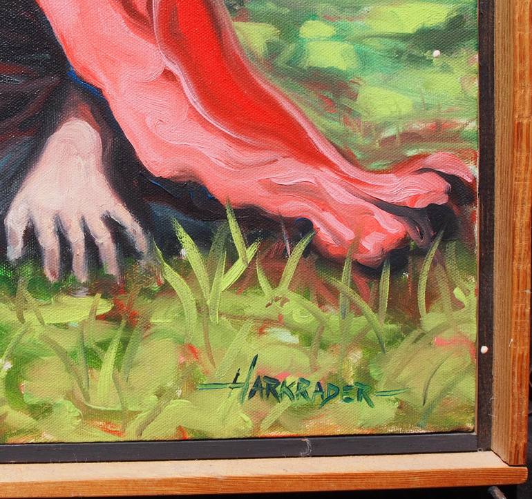 Original Figurative People Painting by X Harkrader