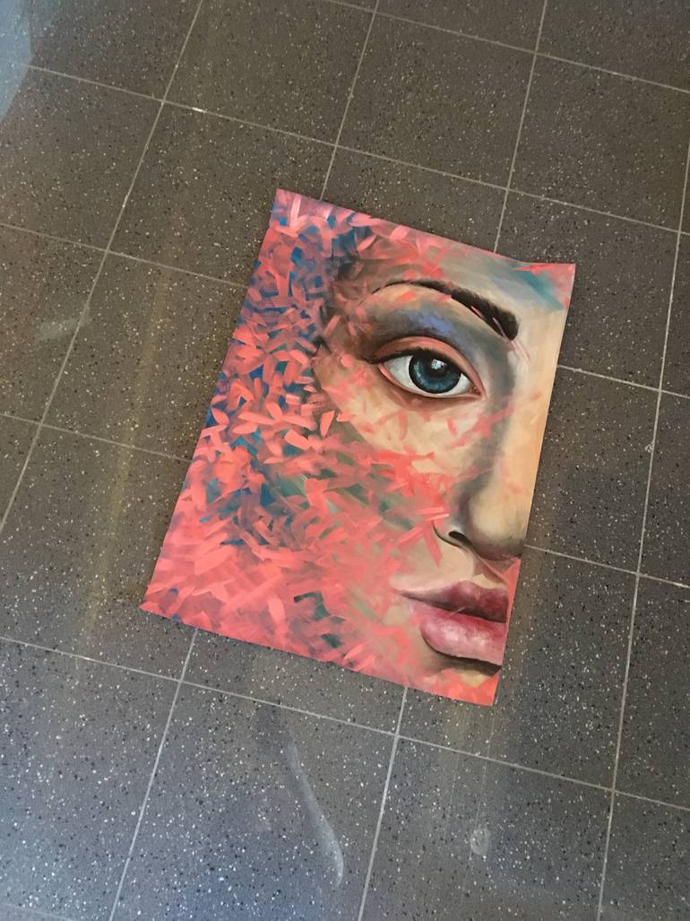 Original Figurative People Painting by Jasenka Kapitanovic