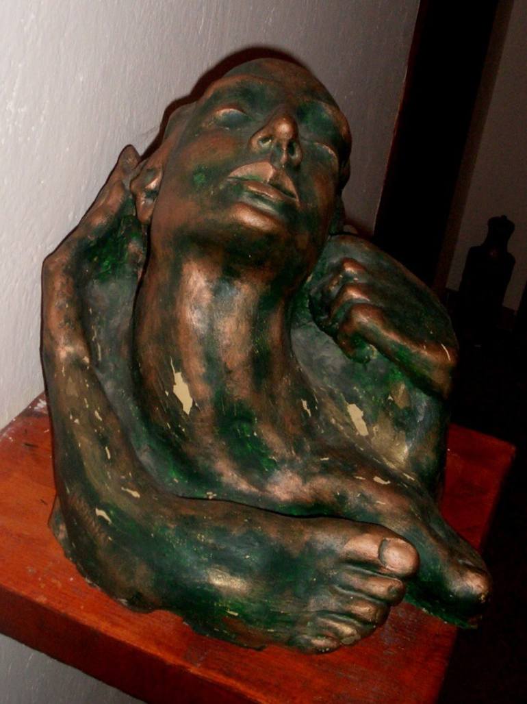 Original Figurative Body Sculpture by Jasenka Kapitanovic