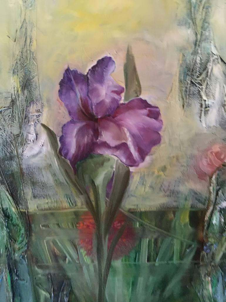 Original Figurative Botanic Painting by Jasenka Kapitanovic