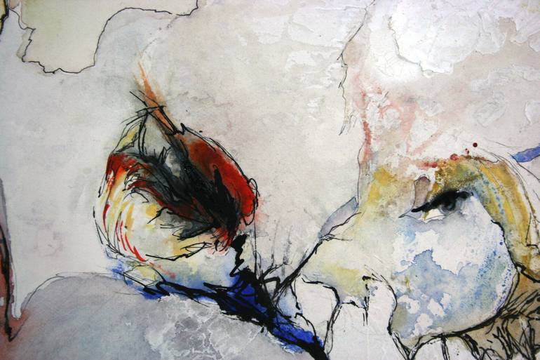 Original Abstract Expressionism Abstract Painting by Jennifer Ryn