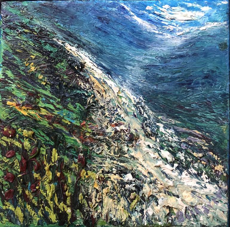 Original Impressionism Landscape Painting by GULSEREN YALÇINTAŞ