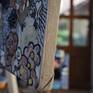 border ot the linen canvas