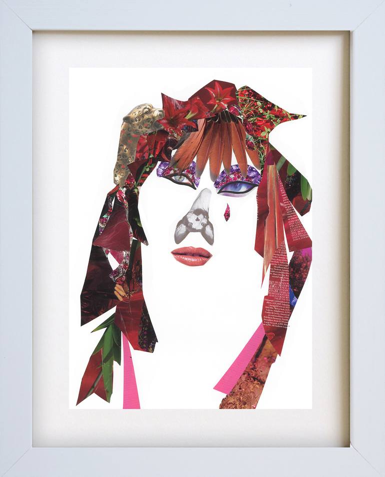 Original Other People Collage by Kirsty Mckenzie